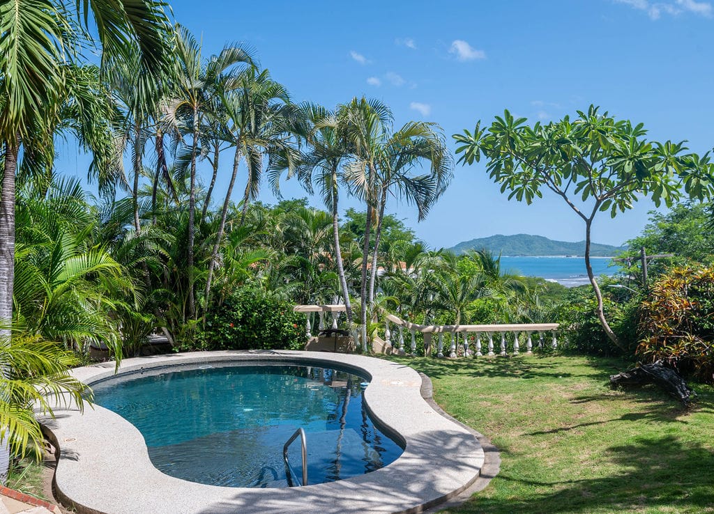 ocean view and pool