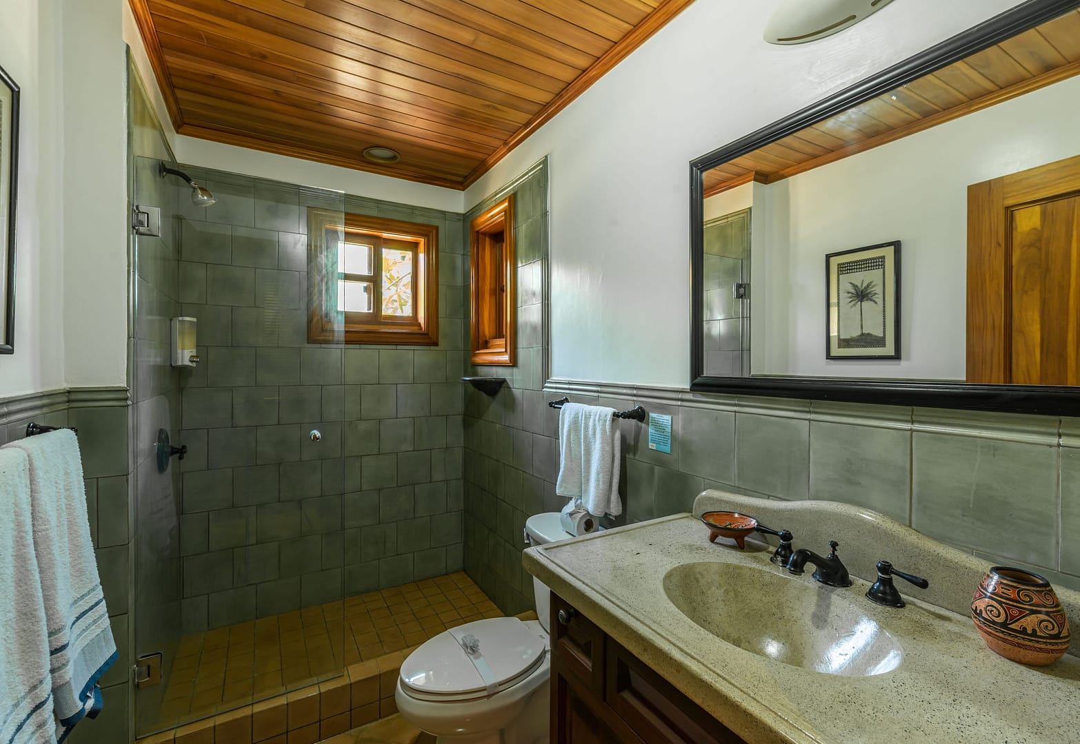 Bathroom at Courtyard Villa #1 in Langosta, Costa Rica